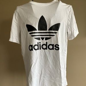 Adidas Original Trefoil Tee White